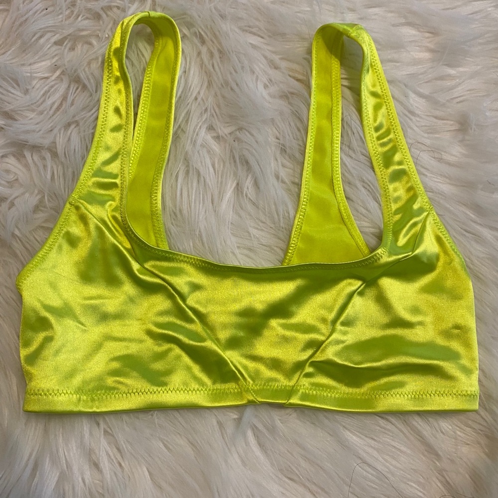 Green urban outfitters bralette
